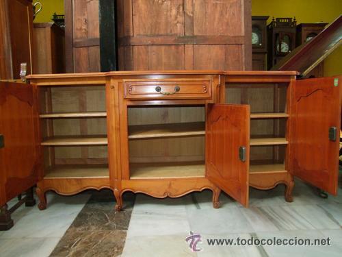 Antig&uuml;edades: BUFET/APARADOR LUIS XV EN CEREZO REF.5026 - Foto 5